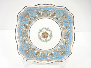 WEDGWOOD　ウェッジウッド　フロレンティーン　ターコイズ　プレート(21センチ)　洋食器